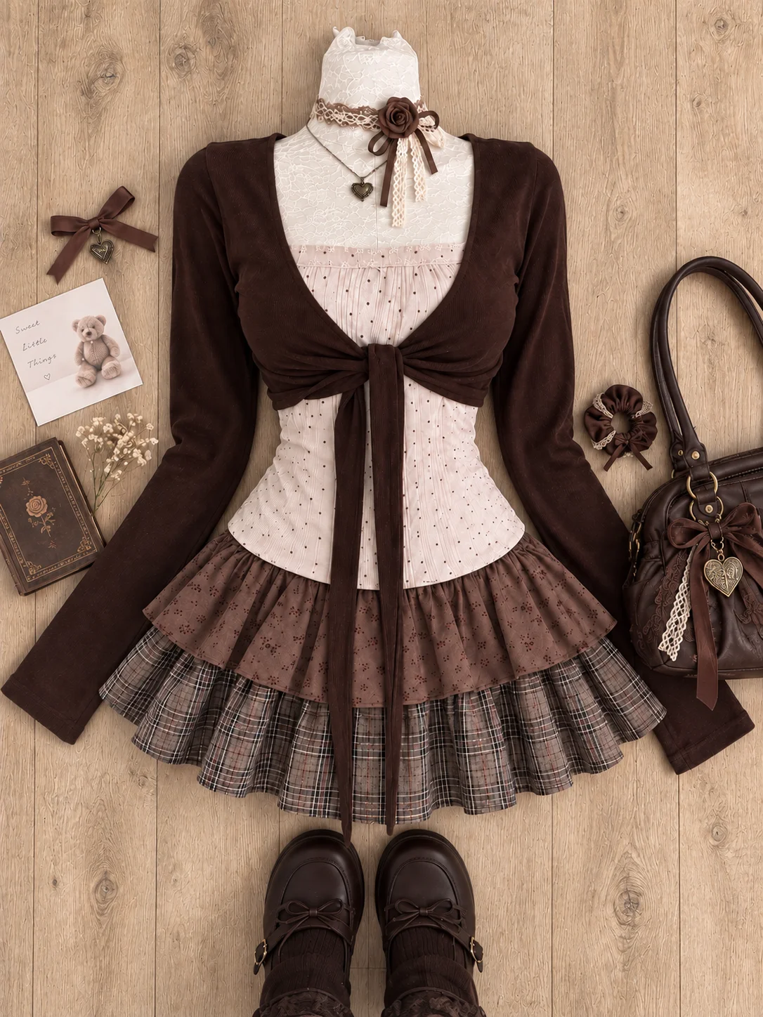 Y2K American Vintage Women Two - Blouses ulasan dan harga